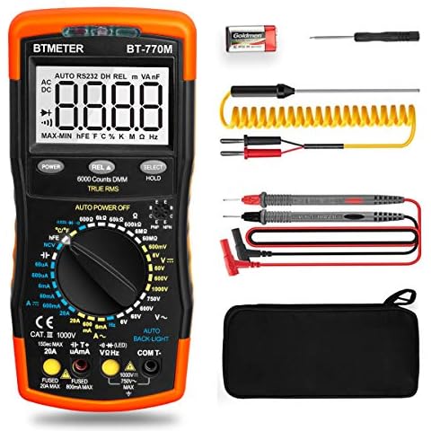 Digital Multimeter TRMS 6000 Count Cover