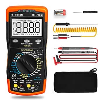 BTMETER BT-770M Auto Manual Ranging Optional True RMS Multimeter Tester ...