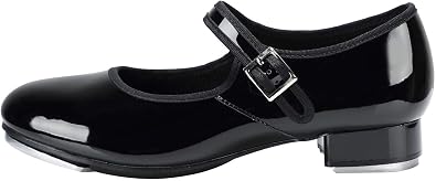 Linodes Unisex PU Leather Easy Strap Tap Shoe Dance Shoes for Women and Men's Dance Shoes-608