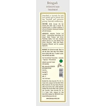 Kama Ayurveda Bringaras Tailam Oil, 200ML
