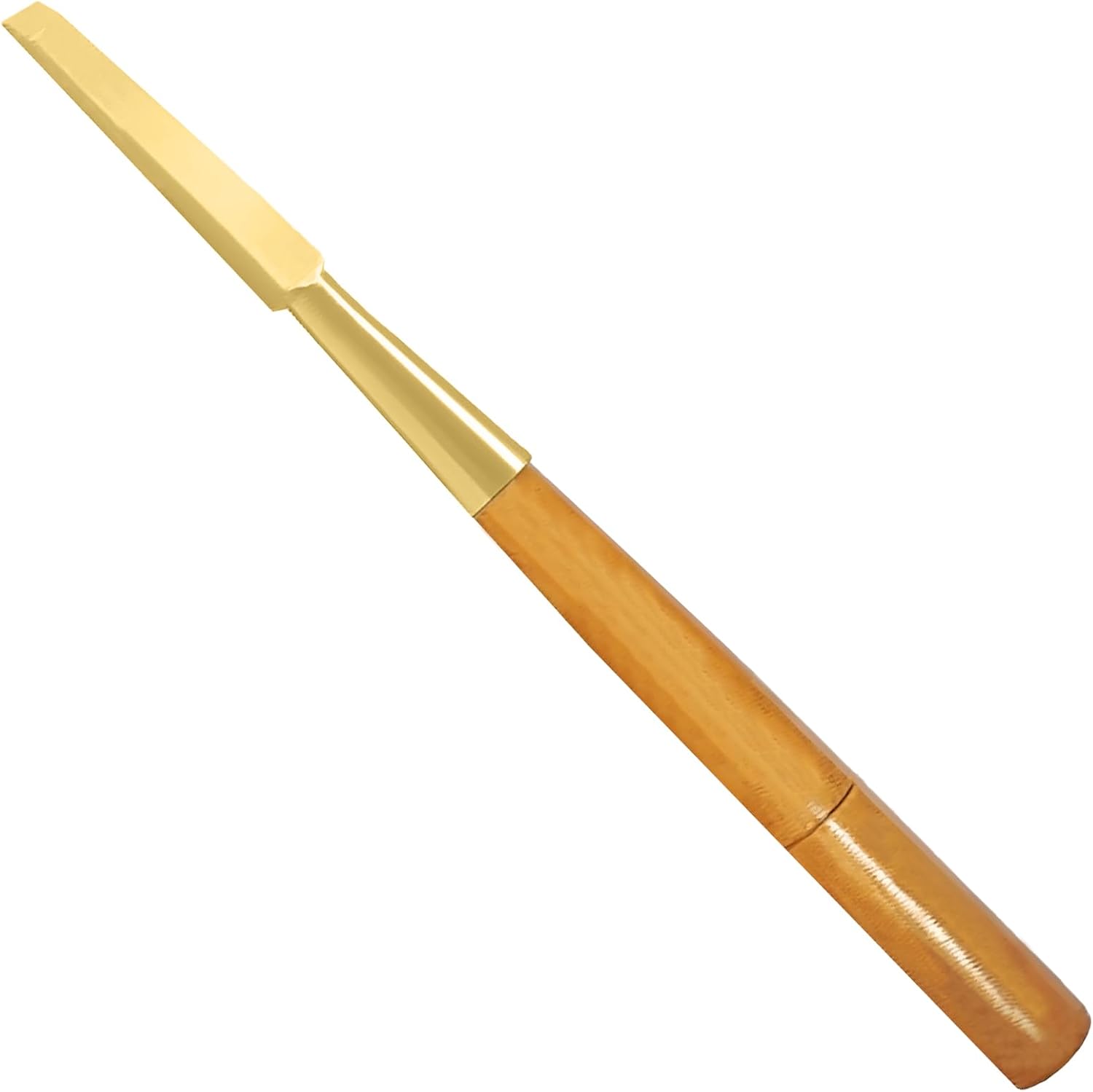WEDO 11" Non-Sparking Cold Chisel,Flat Wood Utility Chisel,5/9" Wide Blade, Spark-free Safety Tool,Industrial Grade,Length 280mm,Beryllium Copper,Non-Magnetic,DIN Standard,BAM & FM Certificate