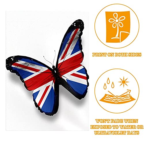 Drapeau britannique double face durable contre la décoloration extérieure - 2