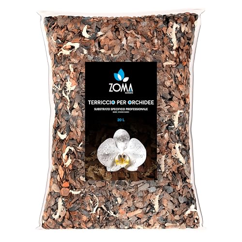 ZOMA GARDEN - Terriccio per Orchidee Contenente Bark per orchidee