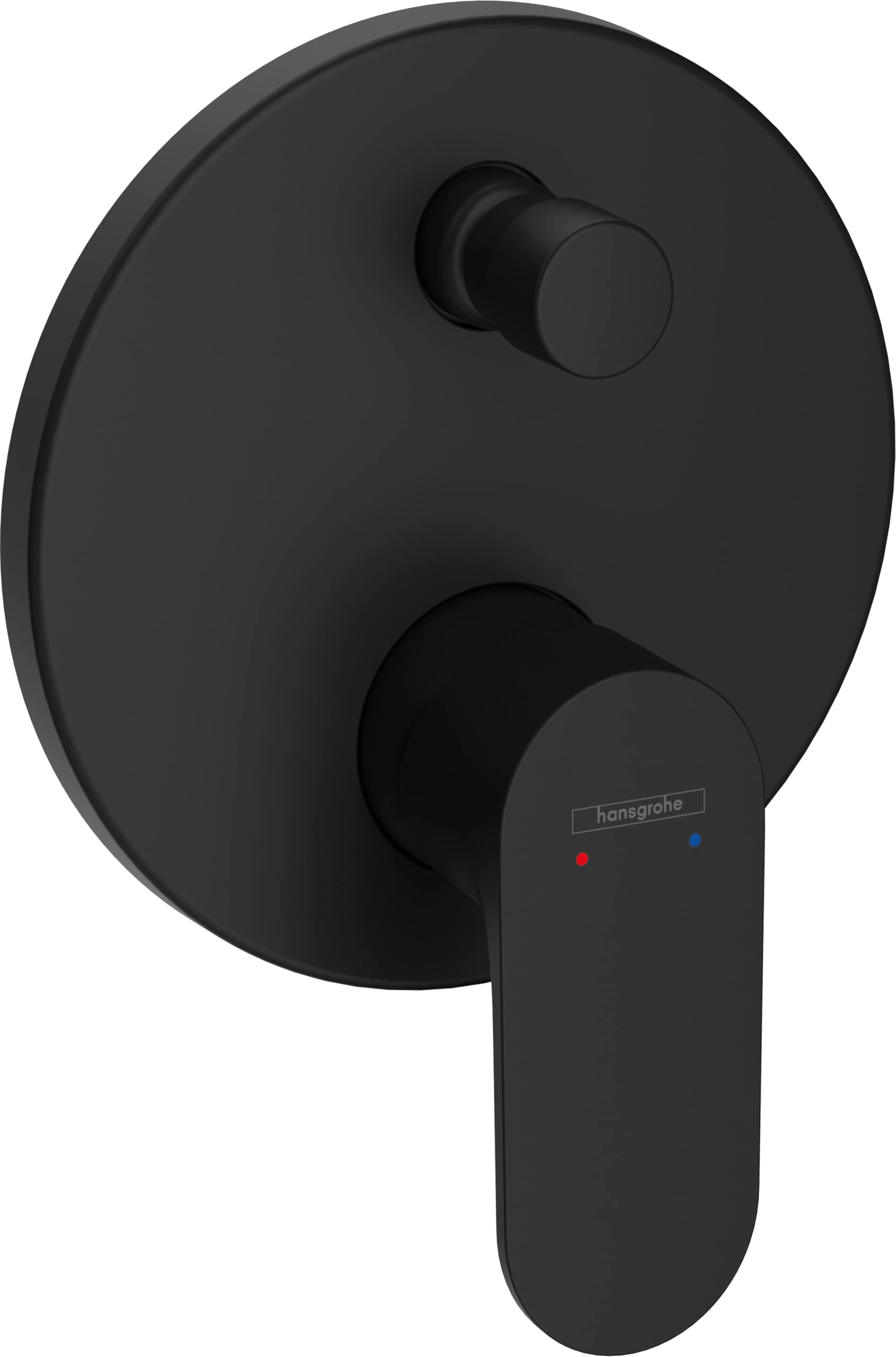 Hansgrohe Matt Black Rebris S Single Lever Bath Mixer For Concealed Installation For Ibox Universal, 72466670