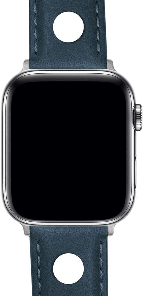 BARTON WATCH BANDS - Horween Leather Watch Bands Compatible with Apple Watch Models - 1, 2, 3, 4, 5, 6, 7, 8, 9, 10, SE, Ultra & Ultra 2