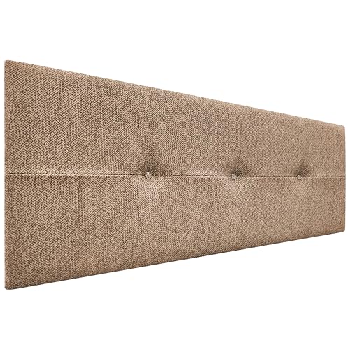 DHOME Cabecero de Tejido Luxury con Botones