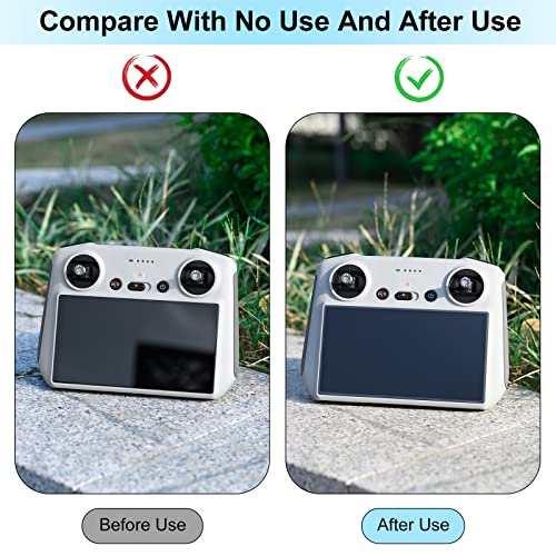 Skyreat Anti-Glare Matte Screen Protector For DJI Mini 5 Pro/Mini 4 Pro/Mini 3 / Air 3s Drone Accessories with DJI RC/RC 2 Remote Controller (2 Pack) by Skyreat - Image 3