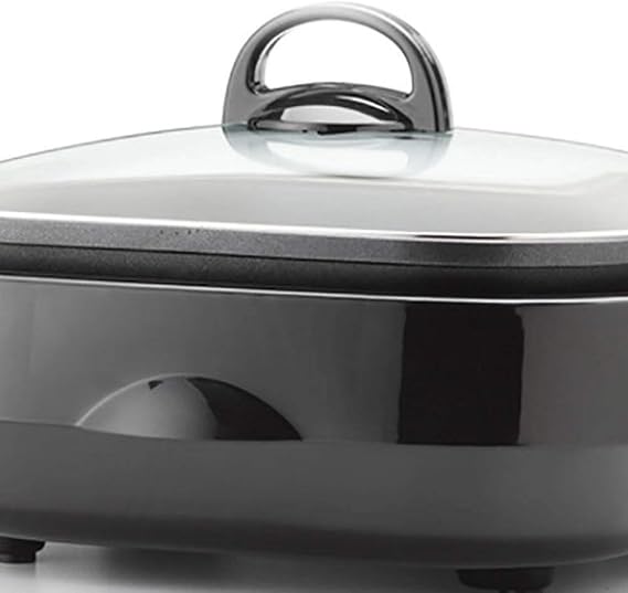 Aroma Housewares Asp-218B 3-in-1 Grillet Indoor Grill, Black