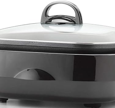 Aroma Housewares Asp-218B 3-in-1 Grillet Indoor Grill, Black