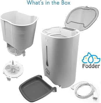 SereneLife Automatic Dog Feeder, Programmable Dispenser with Voice Recording, Adjustable Dispense, LCD Display, Cat Feeder Automatic for Optimal Feeding Schedule