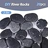 FUTUREPLUSX 20 PCS Painting Rocks, 2-3 Inch Natural Smooth River Rocks for Painting, Flat Stones for Kindness, Mother's Day Crafts, Garden Decor & Kids Art Projects #2