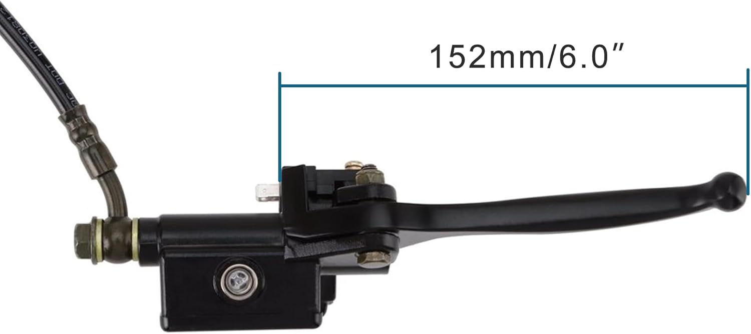 GOOFIT Front Disc Brake Master Cylinder Caliper Assembly for Chinese 50cc 70cc 90cc 110cc 125cc Dirt Bike Pit Bike