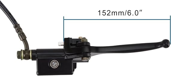 GOOFIT Front Disc Brake Master Cylinder Caliper Assembly for Chinese 50cc 70cc 90cc 110cc 125cc Dirt Bike Pit Bike