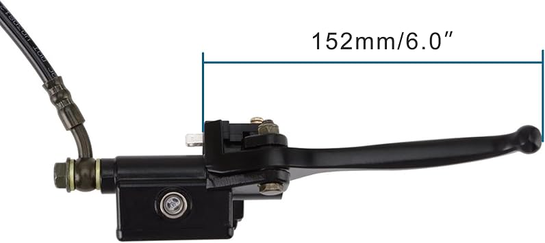 GOOFIT Front Disc Brake Master Cylinder Caliper Assembly for Chinese 50cc 70cc 90cc 110cc 125cc Dirt Bike Pit Bike