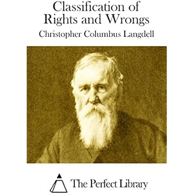 Classification of Rights and Wrongs
