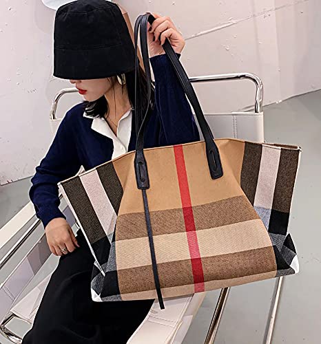 Handbags For Women Canvas Fashion Large Capacity Roomy Bag Ladies Crossbody Purse Fashion Tote Top Handle Satchel 2023 #TOP2