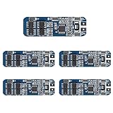 AEDIKO 5pcs 3S 10A BMS 18650 BMS Charger Module Li-ion Lithium Battery Protection Board Li-ion Charger Protection Module Over-Discharge/Over-Current