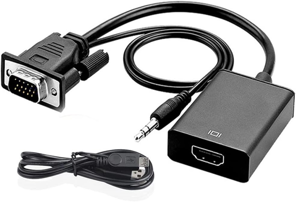 OcioDual Adaptateur de Convertisseur de Signal Vidéo Câble D'entrée