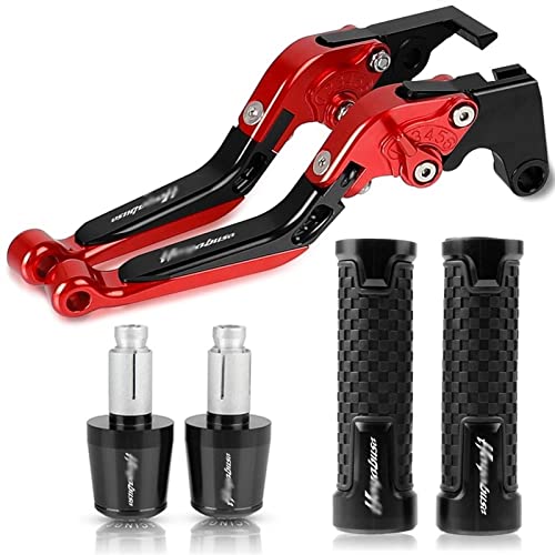 Leviers de frein Hayabusa ajustables avec poignées anti-vibrations