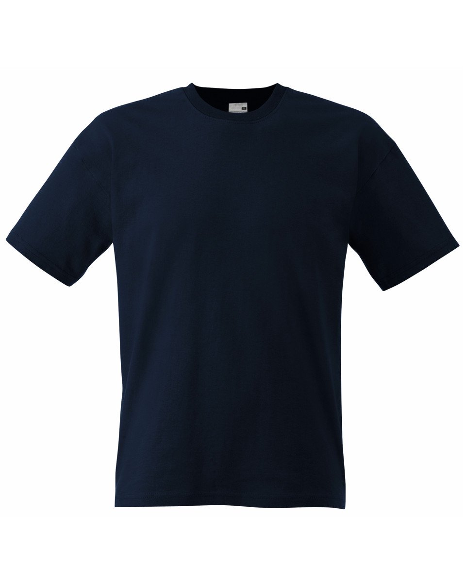 Fruit of the Loom Mens Screen Stars Original Full Cut Short Sleeve T-Shirt (XL) (Deep Navy)