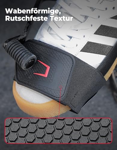 KEMIMOTO 2 Stücke Motorrad Schuhschutz Universal, Schaltschutz Motorrad Antirutsch, Schuhabdeckung für Schalthebel, Passend für Motorrad Quad ATV Scooter, Schwarz