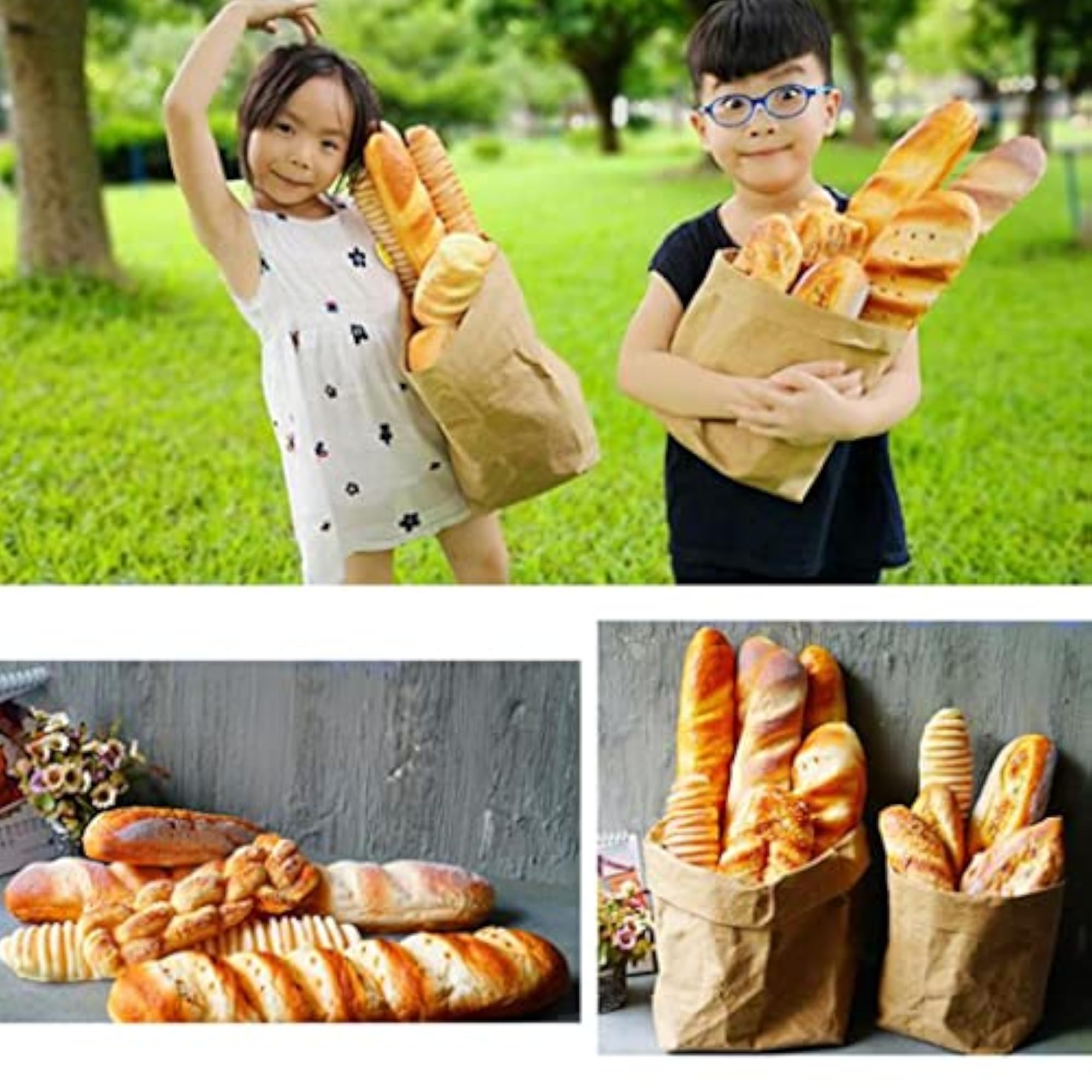 Imitation Artificial Fake Bread, Realistic Bread Model