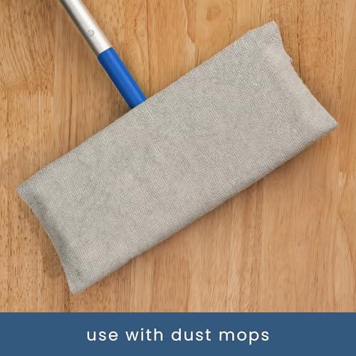 S&T INC. 100 Pack Microfiber Cleaning Cloth, Edgeless Bulk Towels for Home, Reusable Microfiber Towels for Cars, Cleaning Rags, Assorted, 11.5 Inches x 11.5 Inches, 100 Count