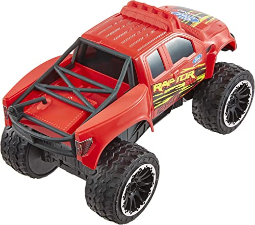 Hot Wheels Rc Red Ford F-150, Full-Function Remote-Control Toy Truck, Large Wheels & High-Performance Engine, 2.4 Ghz With Range Of 65Ft #TOP3