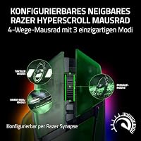 Razer Basilisk V3 Pro 35K Phantom Green Edition - Anpassbare kabellose ergonomische RGB-Gaming-Maus - optischer 35K DPI Sensor (4-Wege-Scrollrad, 13 anpassbare Tasten) Phantom Green – Ansicht 2