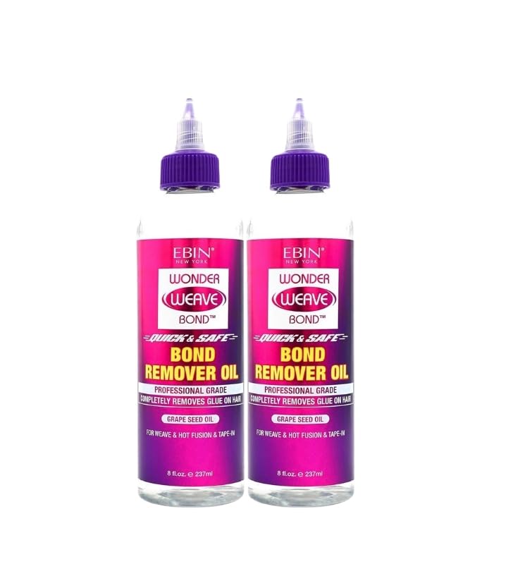 EBIN NEW YORK 2x Wonder Weave Bond Remover Oil –...