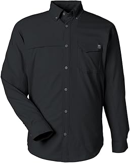 Unisex-Adult Tide Point Long Sleeve Shirt | Performance Button Down