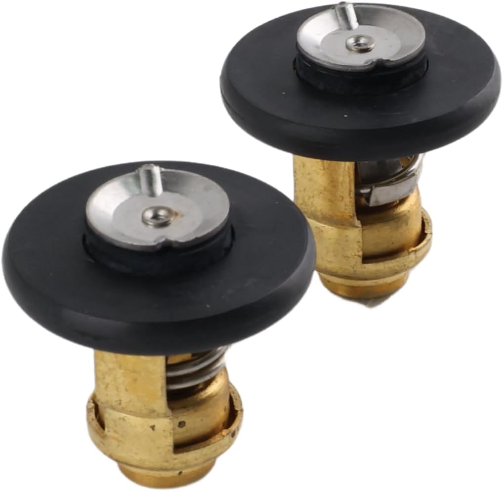 2Pcs 6FM-12411-00 Thermostat Replacement for Yamaha Outboard 20HP 24HP 25HP