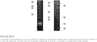 Vista 5 de DELL 2022 Optiplex 3090 Micro Form Factor Business Desktop, Intel Core i5-10500T, 16GB RAM, 512GB PCIe SSD, DisplayPort, RJ-45, Wi-Fi 6, Bluetooth