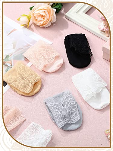Retisee 50 Pairs Lace Socks For Women Ankle Sheer Socks Women Lace Ankle Socks Women Ankle Stockings For Women (Elegant Style) #TOP2