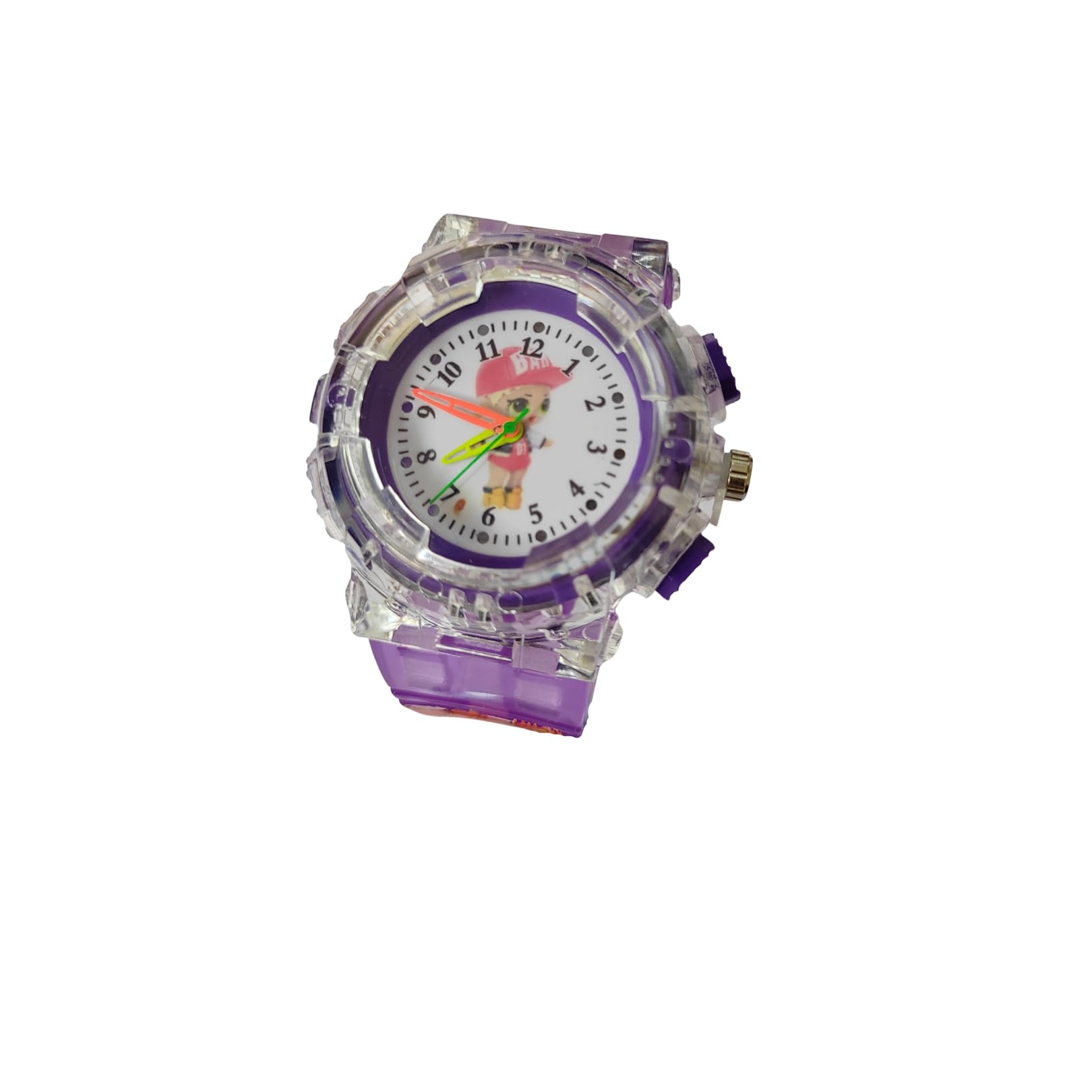 See full amazon price history chart for Kids Watch | Analogue dial | Multicolor Disco Light Wrist Watch for Children |Cartoon and Superhero Characters | LOL Watch (Purple) Kids Watch | Analogue dial | Multicolor Disco Light Wrist Watch for Children |Cartoon and Superhero Characters | LOL Watch (Purple) (B0CMX1G52Z) Amazon Price History, Amazon Price Tracker