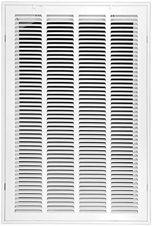 Venti Air 20" X 30" Steel Return Air Filter Grille - Removable Face/Door for 1 inch Filters - HVAC Duct Cover Grill (2-3 Business Day Delivery) [Outer Dimension: 22.5"W X 32.5" H]