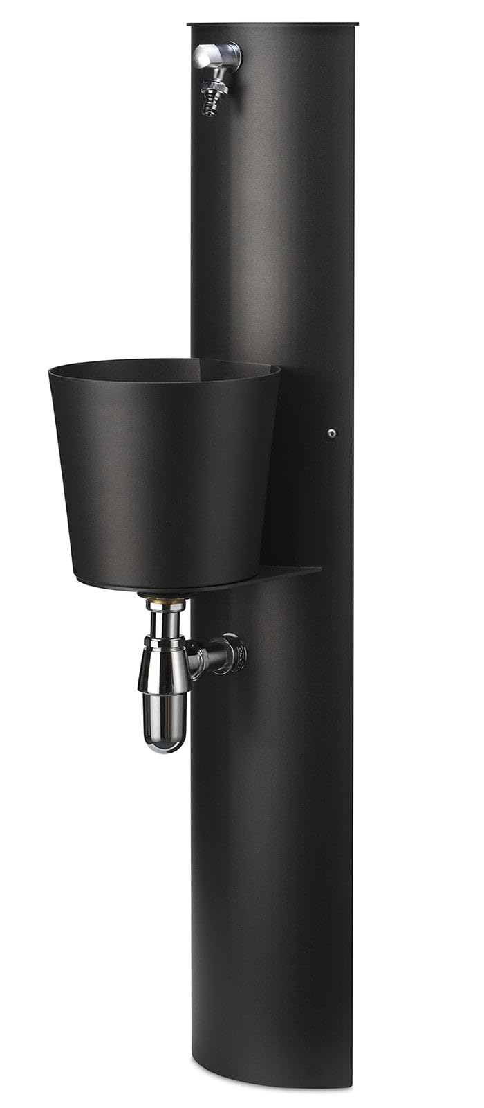 belfer Fontana a Parete da Giardino con Rubinetto e Secchio 42/PRT Antracite