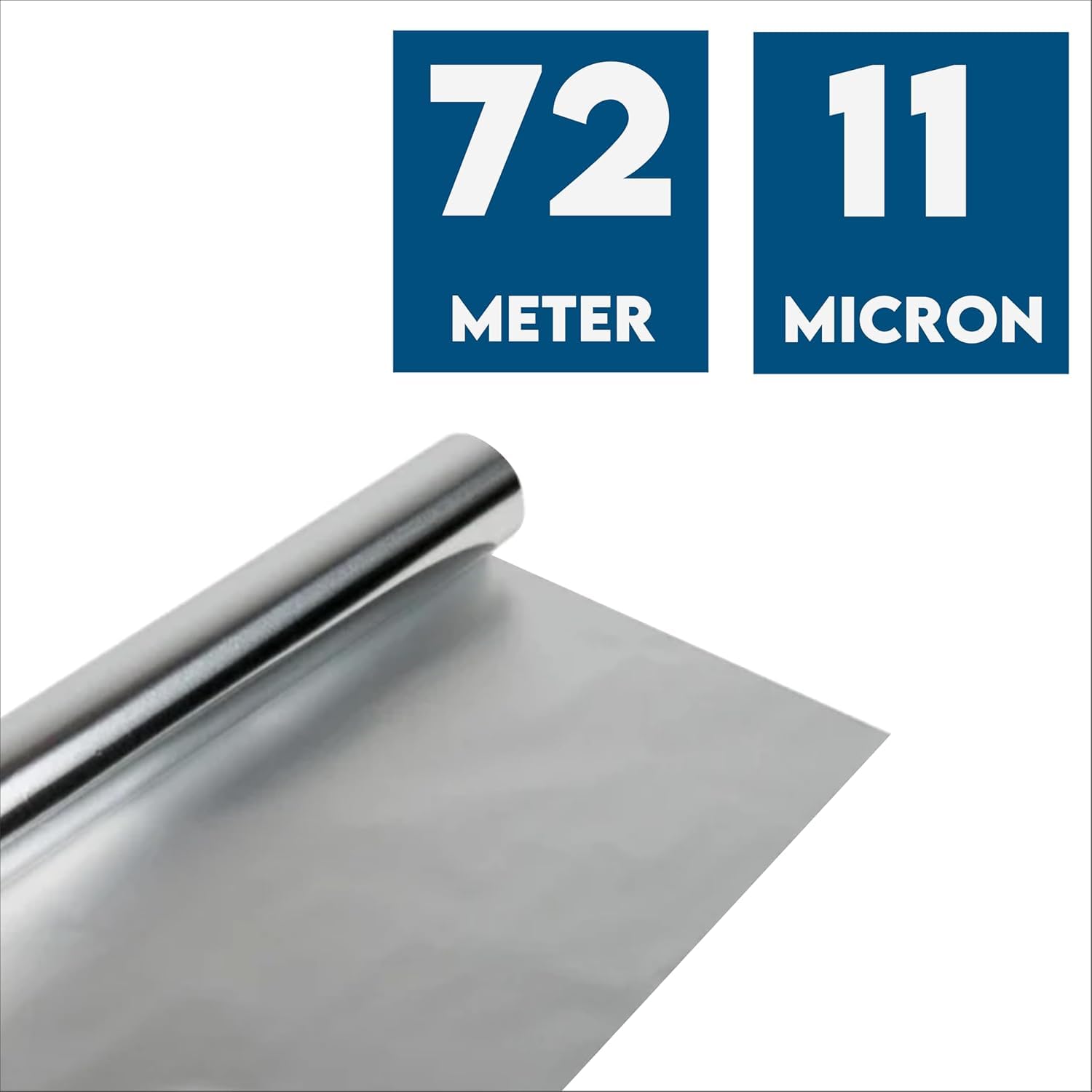 Claret Aluminium Foil 72 Meter | Food-Grade, Extra Strong & Durable | Retains Freshness & Keeps Food Warm | Ideal for Wrapping, Baking, Grilling & Storing Food (Pack of 1) - Image 4 thumbnail