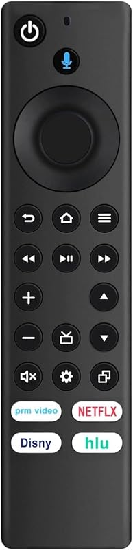 Replacement Voice TV Remote Control Controller for Hisense 43QD6QF 43", 50QD6QF 50", 55QD6QF 55" QD6 Series QLED 4K UHD Smart TV (2025 Model)