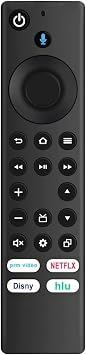 NTQinParts Replacement Voice TV Remote Control Controller for Hisense 43QD6QF 43", 50QD6QF 50", 55QD6QF 55" QD6 Series QLED 4K UHD Smart TV 2025 Model