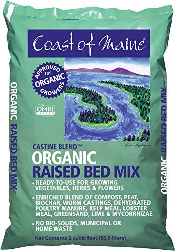 Coast Of Maine Castine Blend, Organic Raised Bed Mix, 2 Cu Ft #TOP17