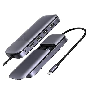 USB Hub USB C HUB USB Type C 3 1 to M 2 B-Key HDMI 4K 60Hz USB