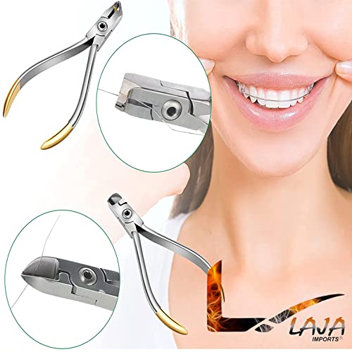 Laja Imports New Tc Tip Distal End Cutter And Hard Wire Cutter Dental Orthodontic Plier for Educational Use - Thumbnail 2