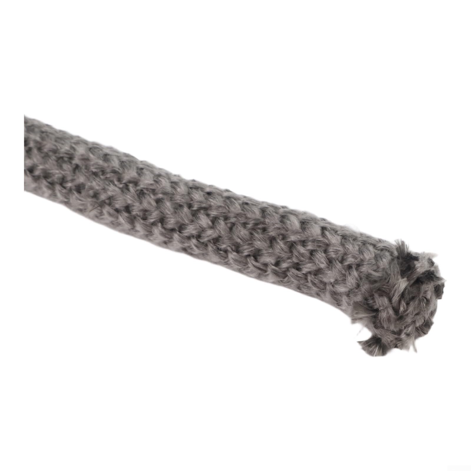 Kit di guarnizioni di ricambio per porta della stufa a legna, in fibra di vetro, corda rotonda da 6 mm a 25 mm, per esigenze di tenuta del forno del camino (25 mm)