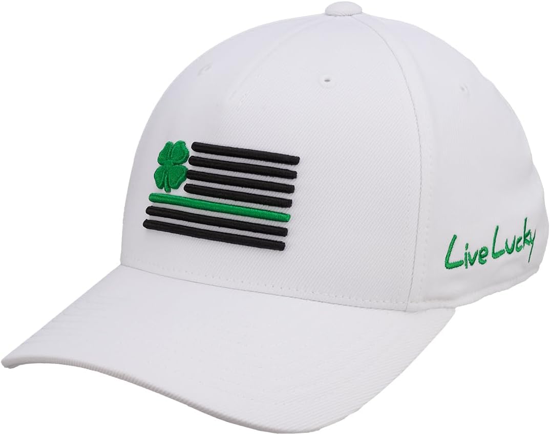 Black Clover Unisex Clover Nation Adjustable Snapback Golf Hat