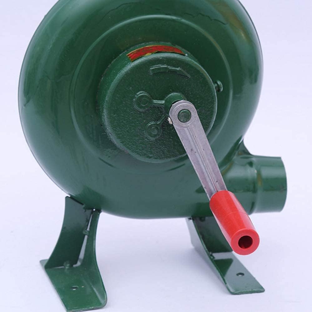 Hand Blower, Manual Fan for Outdoor Activities, Blacksmith Forge Blower, Hand Crank, 80W