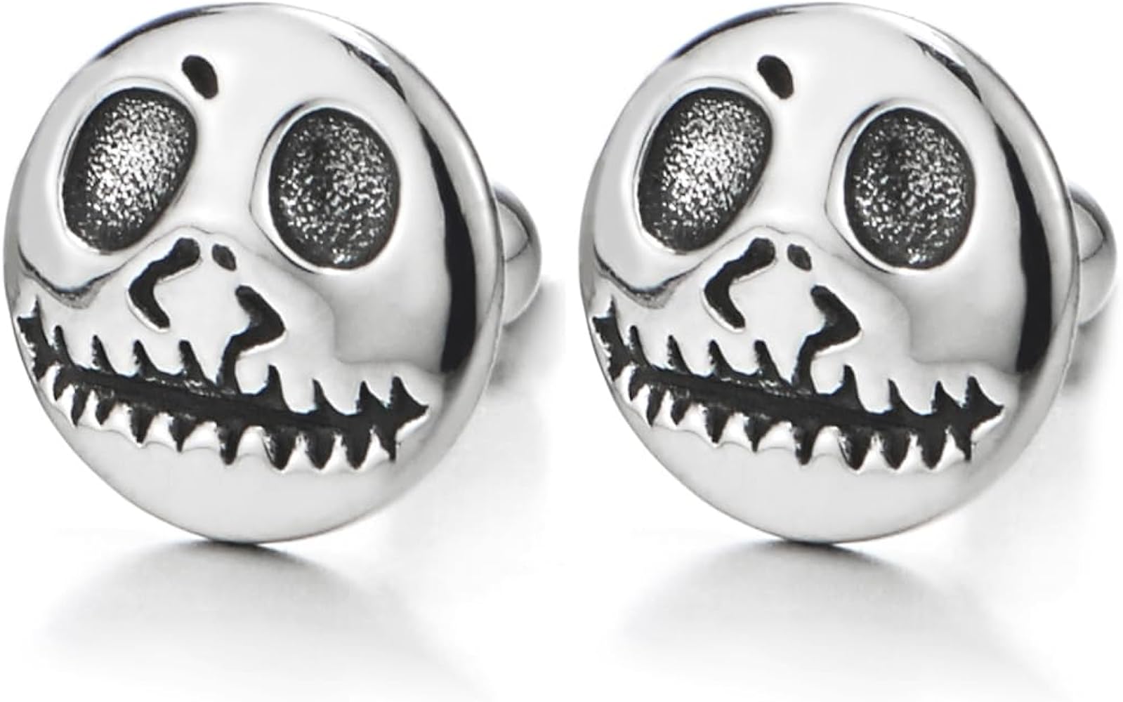Orecchini da uomo a disco rotondo piccolo • Orecchini da uomo minimalisti in argento • Orecchini da uomo a bottone a cerchio piccolo • di AnAngelsHug • Regalo per lui - Italia