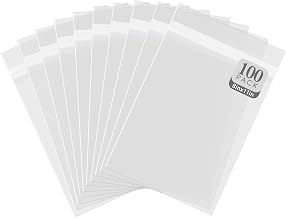 Golden State Art, Pack of 100 8 3/4 X 11 1/16 Crystal Clear Storage Bags, Resealable Magazine Bags for Archival-Quality Storage of Collectible Magazines