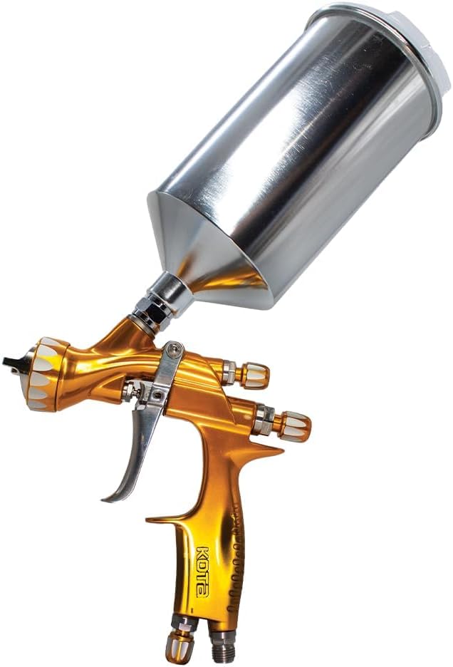 KOTA Gold Edition HVLP Spray Gun Paint (1.3MM W/Cup) GT30013