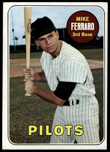 1969 Topps #83 Mike Ferraro Seattle Pilots (Baseball Card) VG Pilots